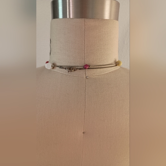 Colorful Layered Bead Necklace - Picture 3 of 3